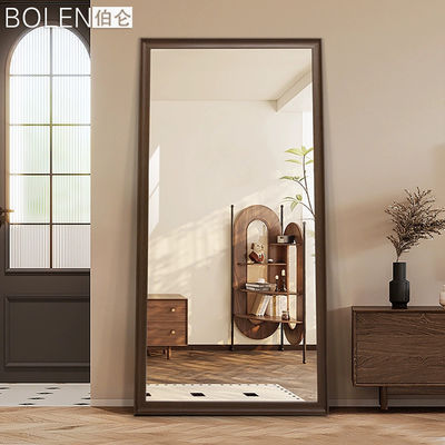 アルミ合金フレーム 全身壁掛け鏡 服装店壁掛け