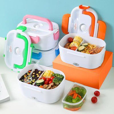 1300ML 携帯プラスチック式ランチボックス USB加熱機能付き 子供用 4つのコンパートメント