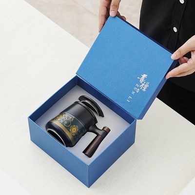 セラミック ポルセラン コーヒーカップ カスタム ロゴ ギフト セット ペンを用いた ティーセット ノートブック デザイン スタイル