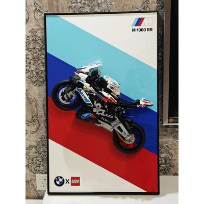 ポリカルボネット モダン・アートデコ 装飾ガラス 自動車展示用写真枠 壁/表展示用