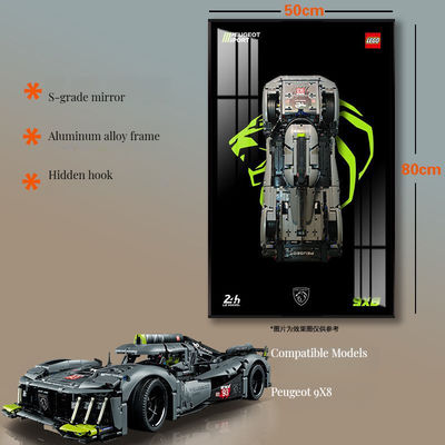 シーニック アートデコ デラックス ガラスの絵枠 ベッドルーム 壁やテーブルに表示