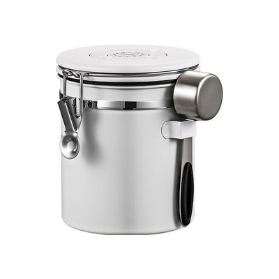 カスタム・ロゴ付きの多機能ステンレス鋼コーヒー豆収納容器 1500ml