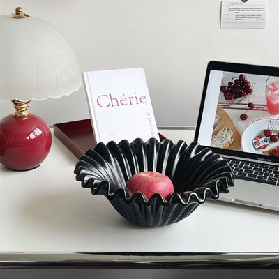 モダン 贅沢 プラスチック PET プレート ライト 多色 丸い サラダ 果物 ボウル 保存