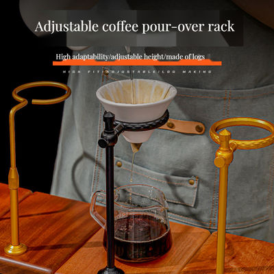 木製 コーヒー メーカー スタンド 銅 滴水 ステーション 緑茶 熟練者