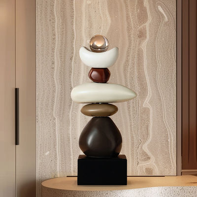 家庭やオフィス装飾用 精巧な現代工芸石樹脂ワインクーラー