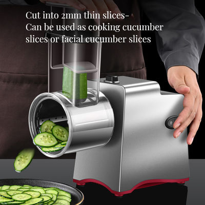 電動野菜グリッサー フォルマッジョ用の大口径の竹チーズ・シュレッダー機 250W