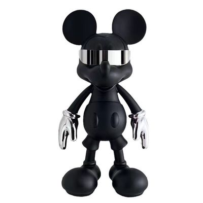 現代のサイバーパンク ミッキーマウス リビングルームとベランダの床のための陶器の飾り付け