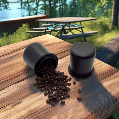 エコフレンドリーなエスプレッソ粉末フィッダーとコーヒードーシングカップ 精密WDTツール 51/58mm