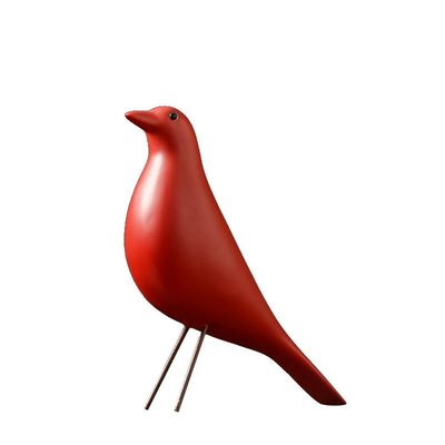 スタイリッシュ アートデコ 鳥の飾り 機能的なリビング室の家飾り エレガントなパターン