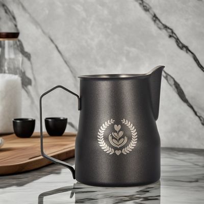 350ml/500mlステンレスステール ラテミルクポット エスプレッソジューグ バンブー機能