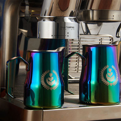 特別デザイン スタンドアップエスプレッソコーヒーのためのステンレス鋼のラテミルク缶350ml/500ml