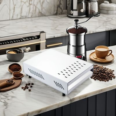 クラシック・ラグジュアリー・スタイル コーヒー・ティー用のステンレス・スチール・ノック・ボックス・ドラワー