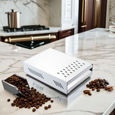 ステンレス・スティール・ドラワー・タイプ バケット・ストッド クラシック・スタイル・コーヒー・グラウンド・ノック・コンテナ