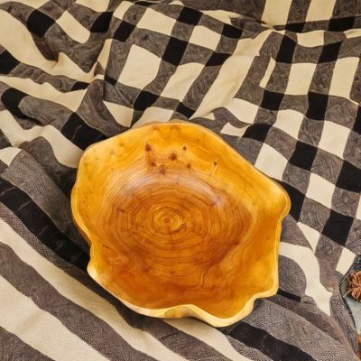 15-45CM 家庭装飾用 木製鉢 食卓 カスタマイズされたロゴ 受け入れられる