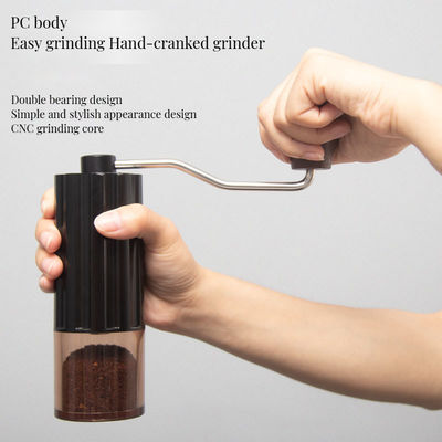 直接黒のステンレス鋼のバー ハンドヘルドコーヒーグリナー モダンデザイン家具