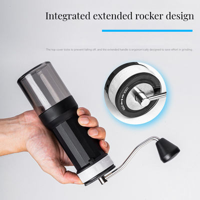調節可能な設定 陶磁バー 手動コーヒーミル 30g 容量 旅行用ステンレス鋼とプラスチック