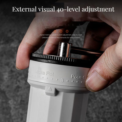 ビジネス セラミック 円形 ブール 手動 手作業 ステンレス スチール メタルのコーヒー 磨き機