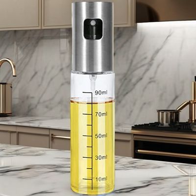 オイルエチガースプレーボトル 200ml 持続可能なガラスディスペンサー キッチンオイル ソーヤソース BBQ