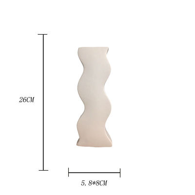 結婚式の家庭装飾 リビングルーム用 ホワイトセラミックバザ ダイニングテーブル装飾