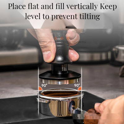 プレスコーヒーパウダー機能 ポータブル 51/53/58mm 固木ハンドル付きコーヒーハンドル