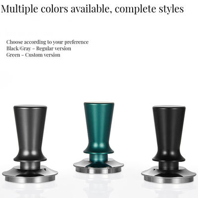 定量化可能なアルミ合金と気圧を校正したセラミック58mmコーヒータムパー