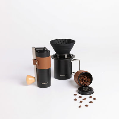 陶器製のポルセランコーヒーカップ コーヒー愛好家向け 屋外コーヒーメーカーキット