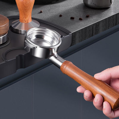 シルバー 51MM 磁気コーヒードーシングリング オーダーメイドロゴ