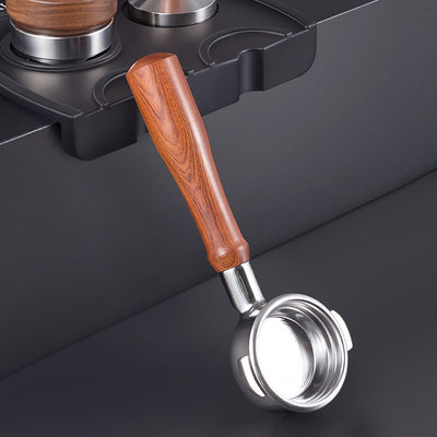 コーヒーパウダープレッシング 51MM 58MM メガネティック木製ドーシングリング