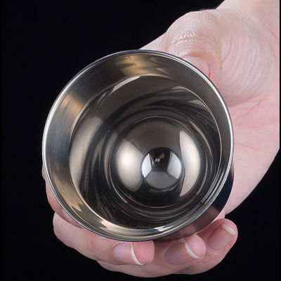 ステンレス鋼304 二重層隔離コーヒーカップ ハンドグリップ 80ml パーティーの容量