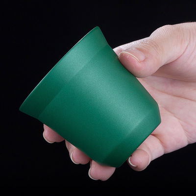 ステンレス鋼304 二重層隔離コーヒーカップ ハンドグリップ 80ml パーティーの容量