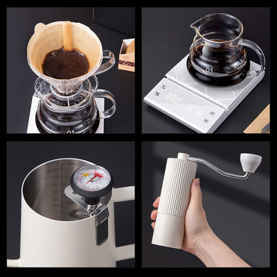 調整速度 移動 コーヒーグリナー 48mm フラットバー 無線 ハンドシェイク ミル 再利用可能なステンレス