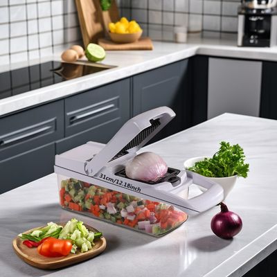 22対1 バンブーフルーツ・ベジタリアン・カット機 サイズ定番 手動の野菜切断機