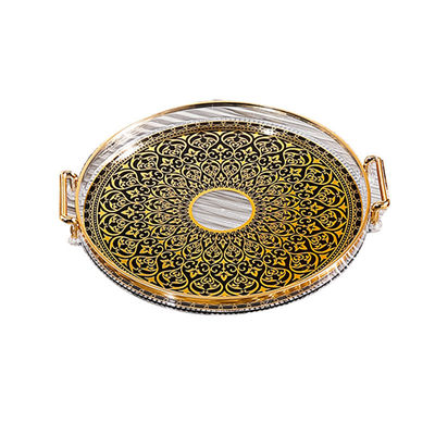 軽量 円形 トレイ コーヒー 茶 皿 収納 使い捨て 旅行 便利