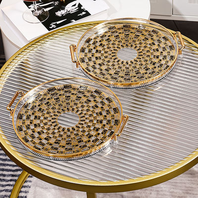 軽量 円形 トレイ コーヒー 茶 皿 収納 使い捨て 旅行 便利