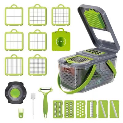 BAMBOO 22 in 1 多機能野菜切断器 食品切断器 果物切断器 食品切断器