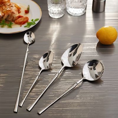 カスタマイズされたロゴ 受け入れられる 24pcs エレガントゴールド ステンレスステール フロートウェアセット ホテル用