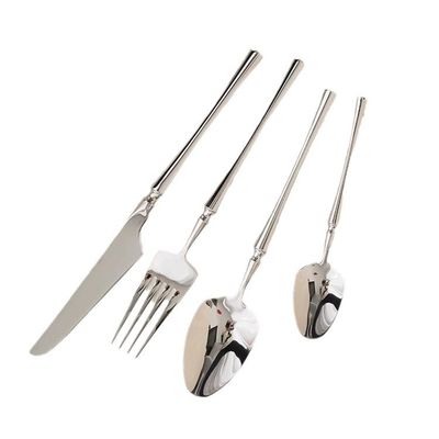 カスタマイズされたロゴ 受け入れられる 24pcs エレガントゴールド ステンレスステール フロートウェアセット ホテル用