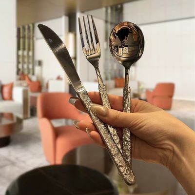 持続可能な結婚 カフェスプーン 銀のステンレスステール 食器 学校へ戻る