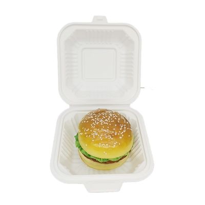 白い食品 梱包 使い捨てマイクロ波 安全な 立方型 プラスチック製 弁当箱 蓋付き 価格