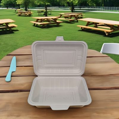 商用 購入者の選択 電子レンジのセーフ蓋付きの使い捨て方形プラスチック式ランチボックス