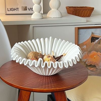 モダン キッチン パーティー で サラダ と スナック を 提供 する デラックス 多色 丸い PET プレート