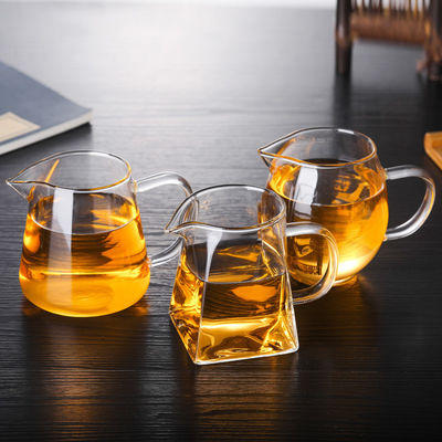 高温に耐える透明な飲料用 キングフー茶やコーヒー用