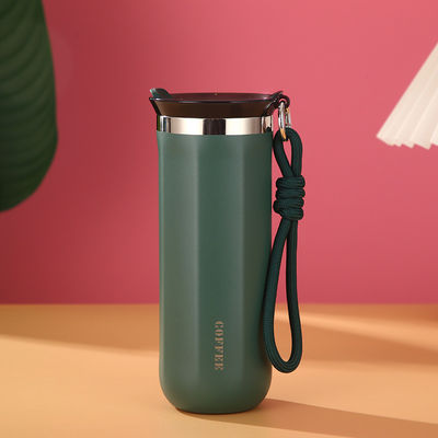 蓋付きのステンレスステールコーヒーカップ 全適用者 オーダーメイド 350ml 450ml