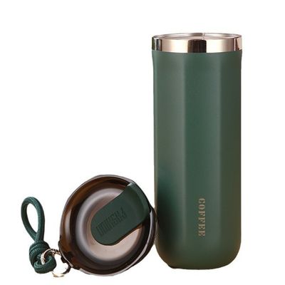 蓋付きのステンレスステールコーヒーカップ 全適用者 オーダーメイド 350ml 450ml
