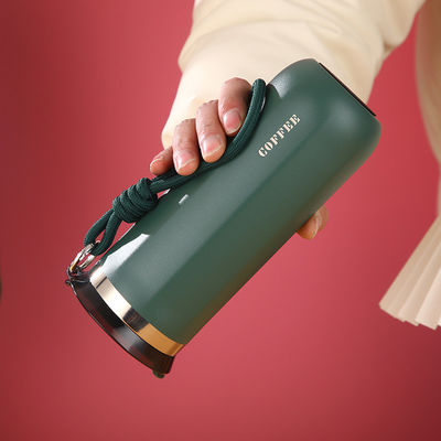 オーダーメイド ロゴ 350ml 450ml ステンレスステールコーヒーカップ オフィスやキャンプ用のポータブル