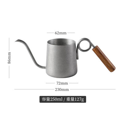 機能的で耐久性のあるステンレス鋼のゴースネックコーヒーメーカーで声明を出してください