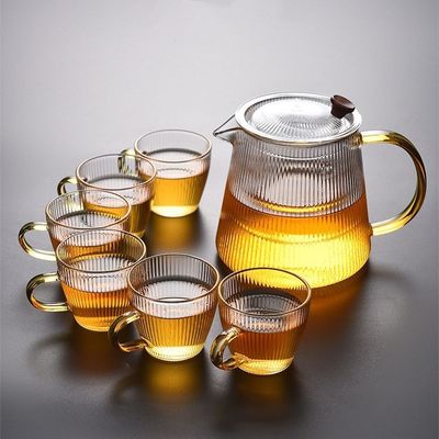 スタイリッシュなクラシック 高ボロシリケートガラス水瓶 500ml/800ml/1000ml