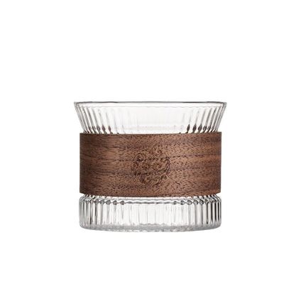 オーダーメイド ロゴ 150ML 高ボロシリケートガラス ダブルウォール 現代の旅行用茶コーヒーカップ