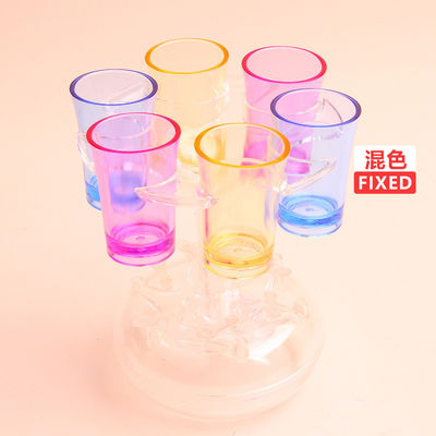 独特のデザイン 6ショットグラス ディスペンサーと ビール ホールダー ウィスキー コクテルの愛好家