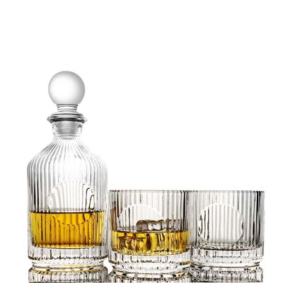 310ml オールドファッションド 旋回ガラス トンブル ショット ウイスキーグラス